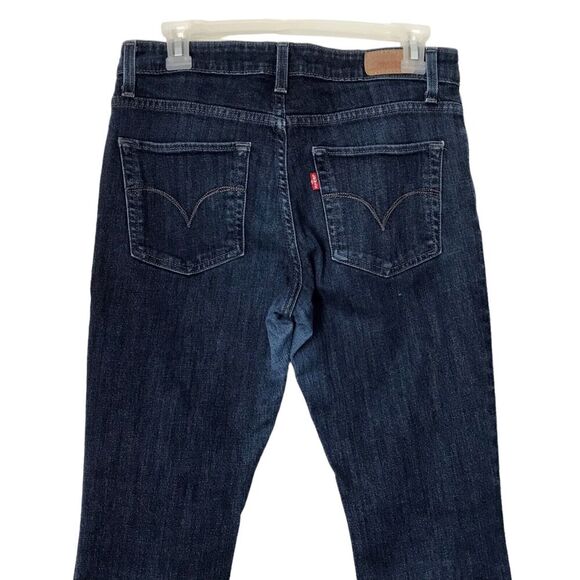 Levis Womens Jeans Size 6 S/C The Original Mid Rise Skinny Dark Wash 5 Pocket - Picture 2 of 6
